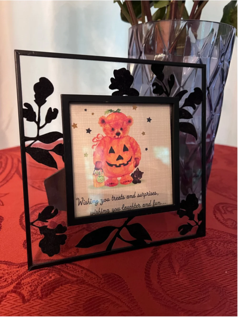 VTG Black Picture Frame One Size Black